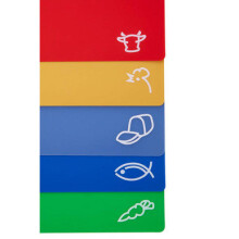 Premier Housewares Flexible Chopping Mats - Set of 5