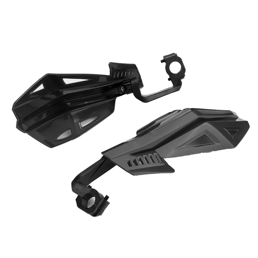 7/8In 22Mm Abs Motorcycle Hand Guard Protector For Dirtbike, Dark/Gray 7621362500590