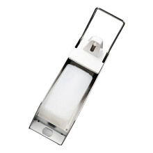 1000ML Aluminium-Wandspender aus Aluminiumlegierung – 500ML Fassungsvermögen in Silber