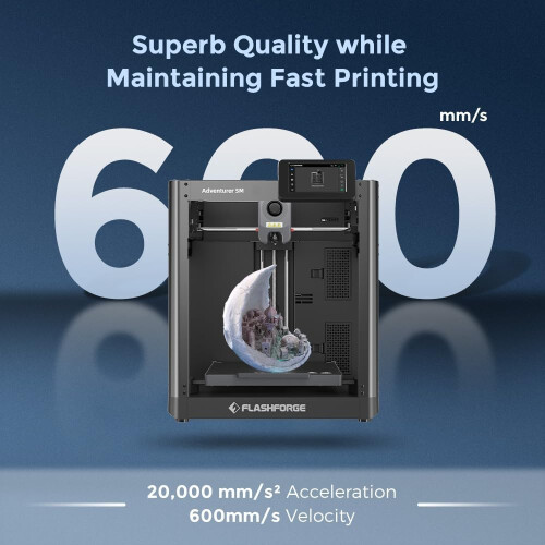FLASHFORGE AD5M 3D Printer Auto Calibration Speed 2