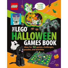 The LEGO Halloween Games Book by DK Hardcover Book