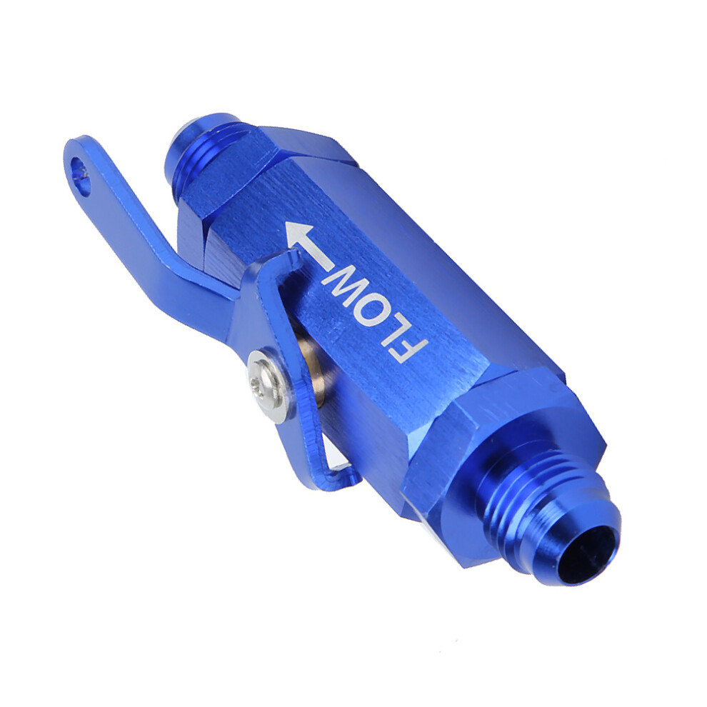 Cnc Y972-6An Fuel Check Valve For An6 Fuel Pipe Replacement Blue 8781362504635