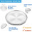 Assadeira de pizza resistente, 30 cm (11,8 polegadas), em aço inoxidável, construção superior em aço resistente à ferrugem para uso diário, 3