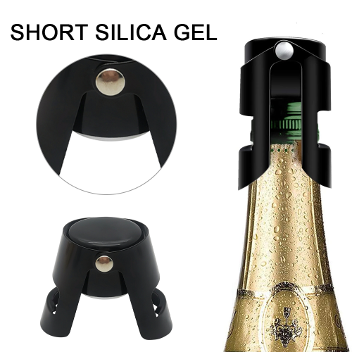 Lättanvända champagneproppar, guldfärgade för tidlös elegans 2