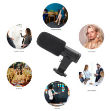 MIC-06 External Microphone for Mobile Phones, Vlog, Interviews