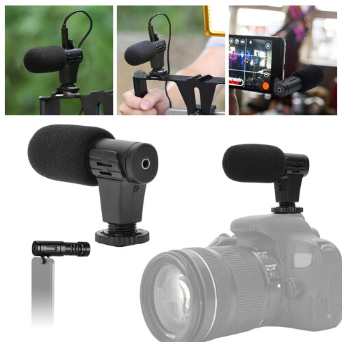 MIC-06 External Microphone for Mobile Phones, Vlog, Interviews 2