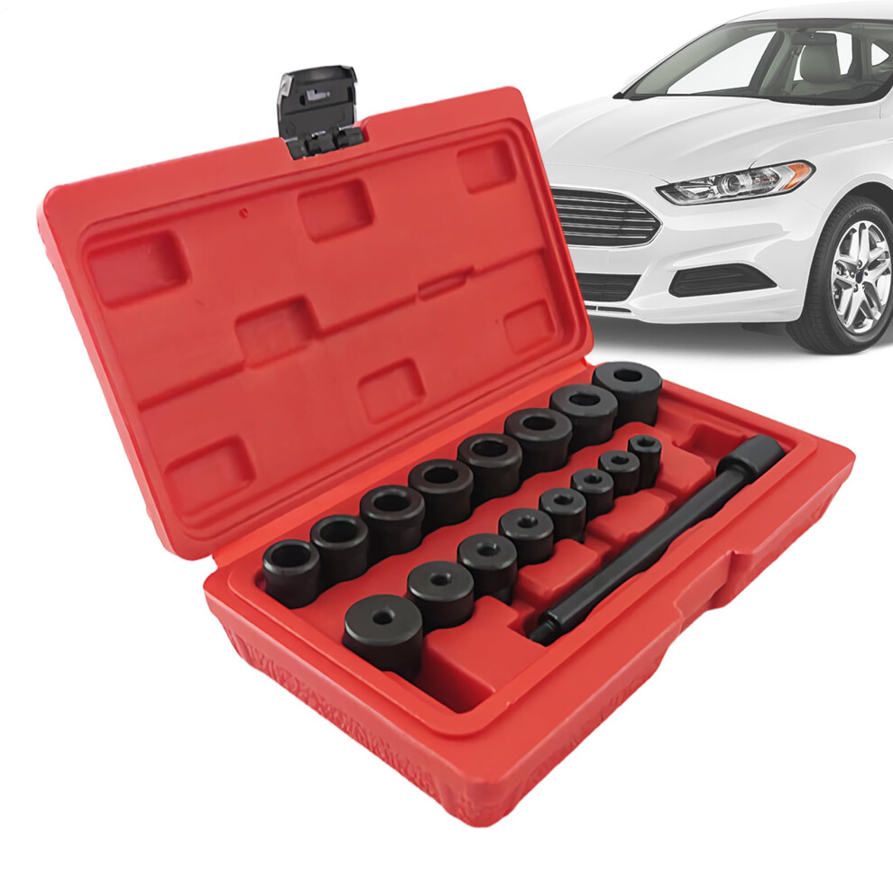 Clutch Alignment Tool,17-Pieces Heavy Duty Clutch Aligning Kit - Automotive Auxiliary Parts For Resurfacing Installation Repair Mechanic Highway 9323874040721