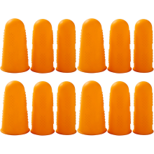 Wiederverwendbare, leicht zu reinigende Silikon-Fingerschutzhandschuhe, flexible, ungiftige Schutzhandschuhe für vielfältige Anwendungen in Bastel-
