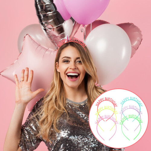 30Pz Colorati Compleanno Fasce Per Bambini 2