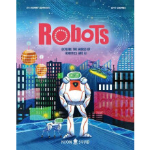 Robots by Neon Squid Hardcover Book