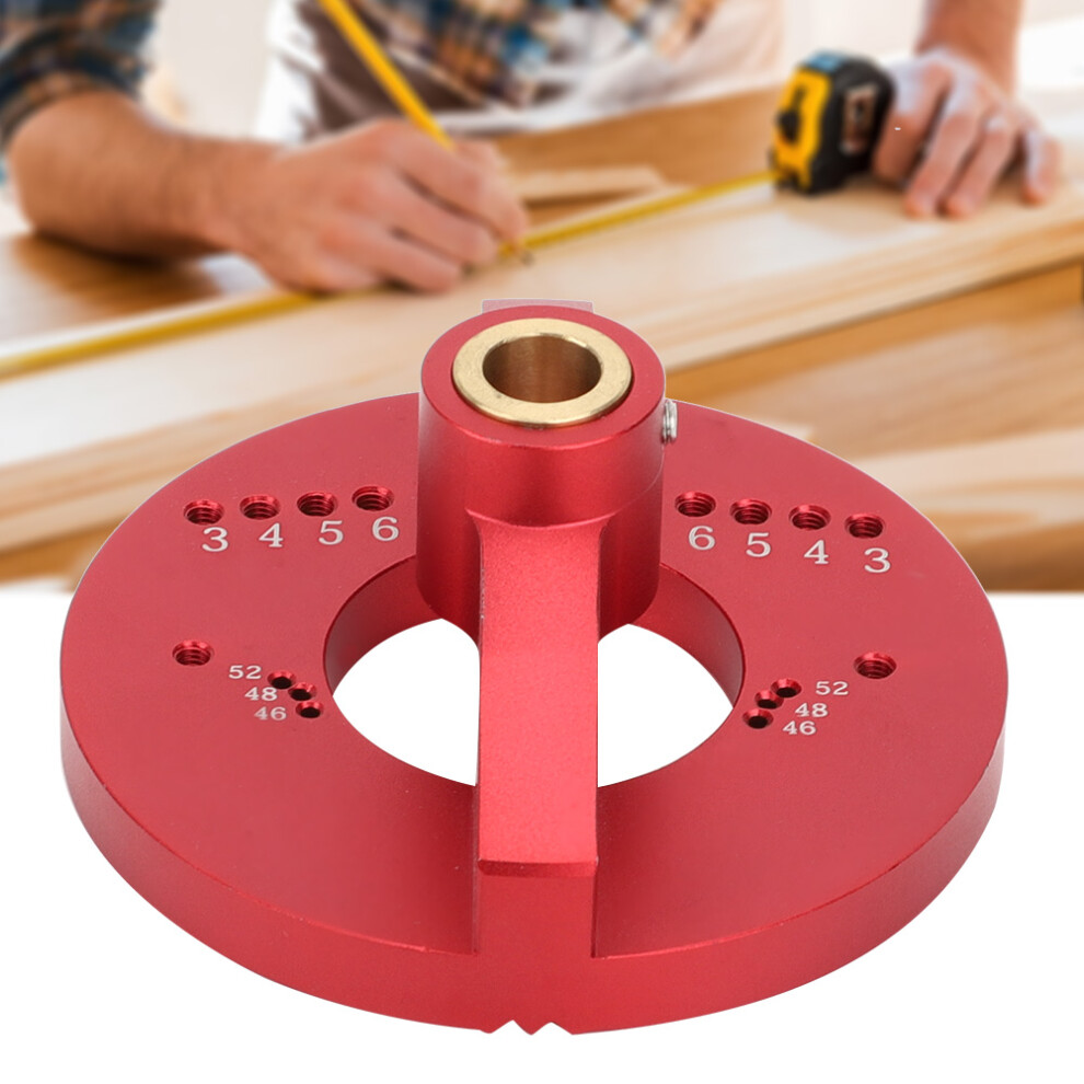 Woodworking 35Mm Self Centering Vertical Doweling Jig Drill Guide Aluminum 4661362506959