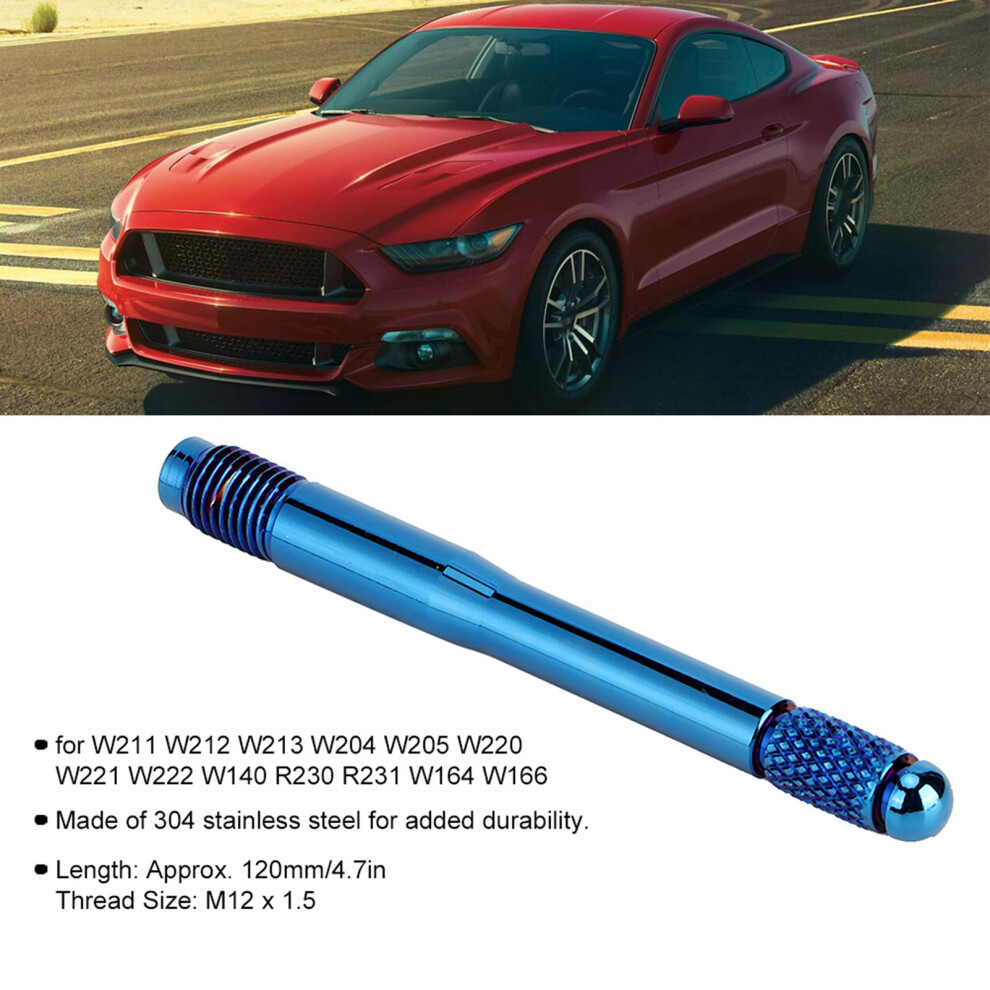 M12x1.5 Vehicle Tire Locating Pin For German Cars Wheel Alignment Tool Blue 8731362508195