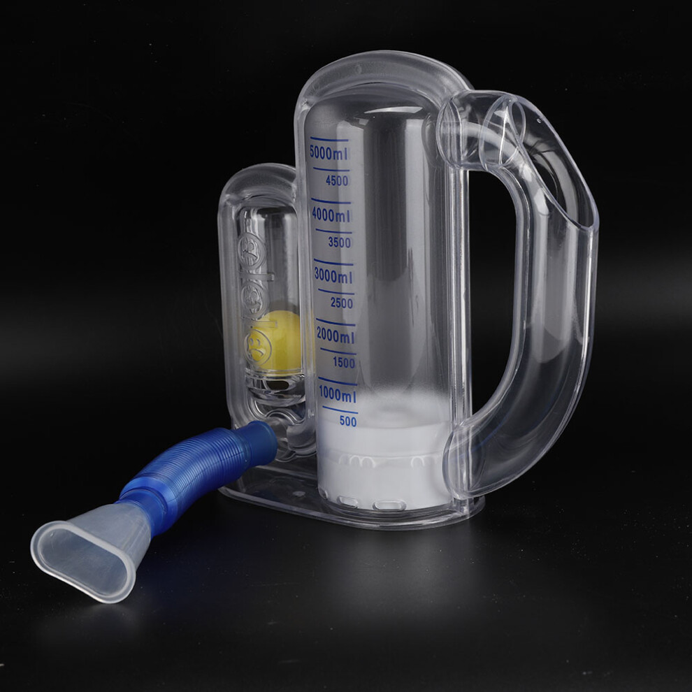 5000ml Deep Breathing Lung Exerciser Volumetric System, Single Suction