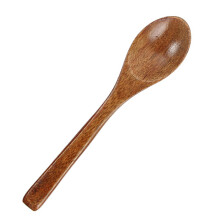 Vintage-Löffel mit handwerklicher Note, Servierlöffel für Speisen und Buffets mit Wabenmuster, handgefertigtes Massivholz-Utensil für Suppen und