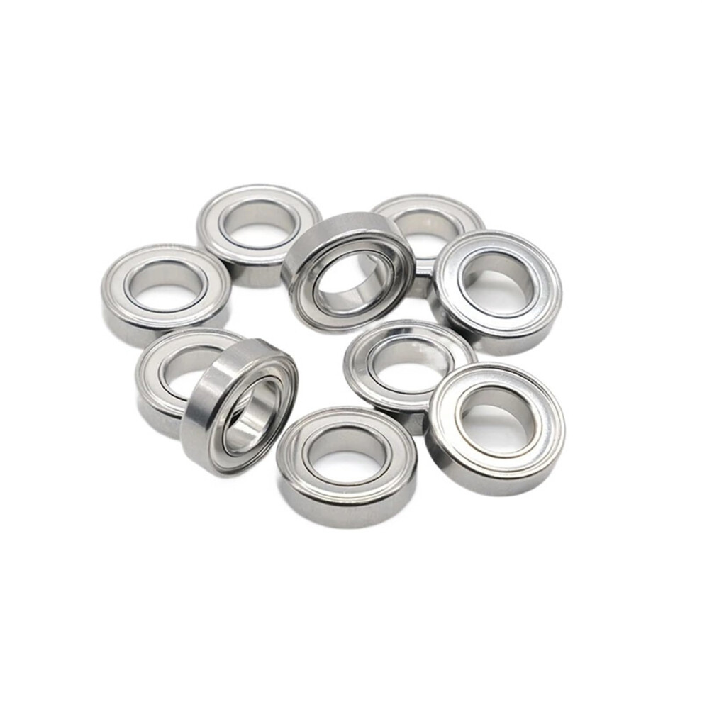 10Pcs S6800zz Abec-7 10X19x5mm Stainless Steel S6800zz Thin Section Deep Groove Ball Bearing 9323874041537