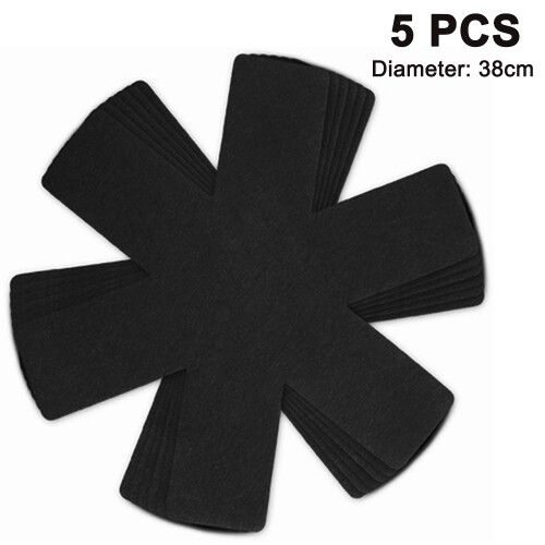 Protetores de panelas e frigideiras, multifuncionais e práticos, para proteger e separar panelas e frigideiras, decorativos e que economizam espaço.