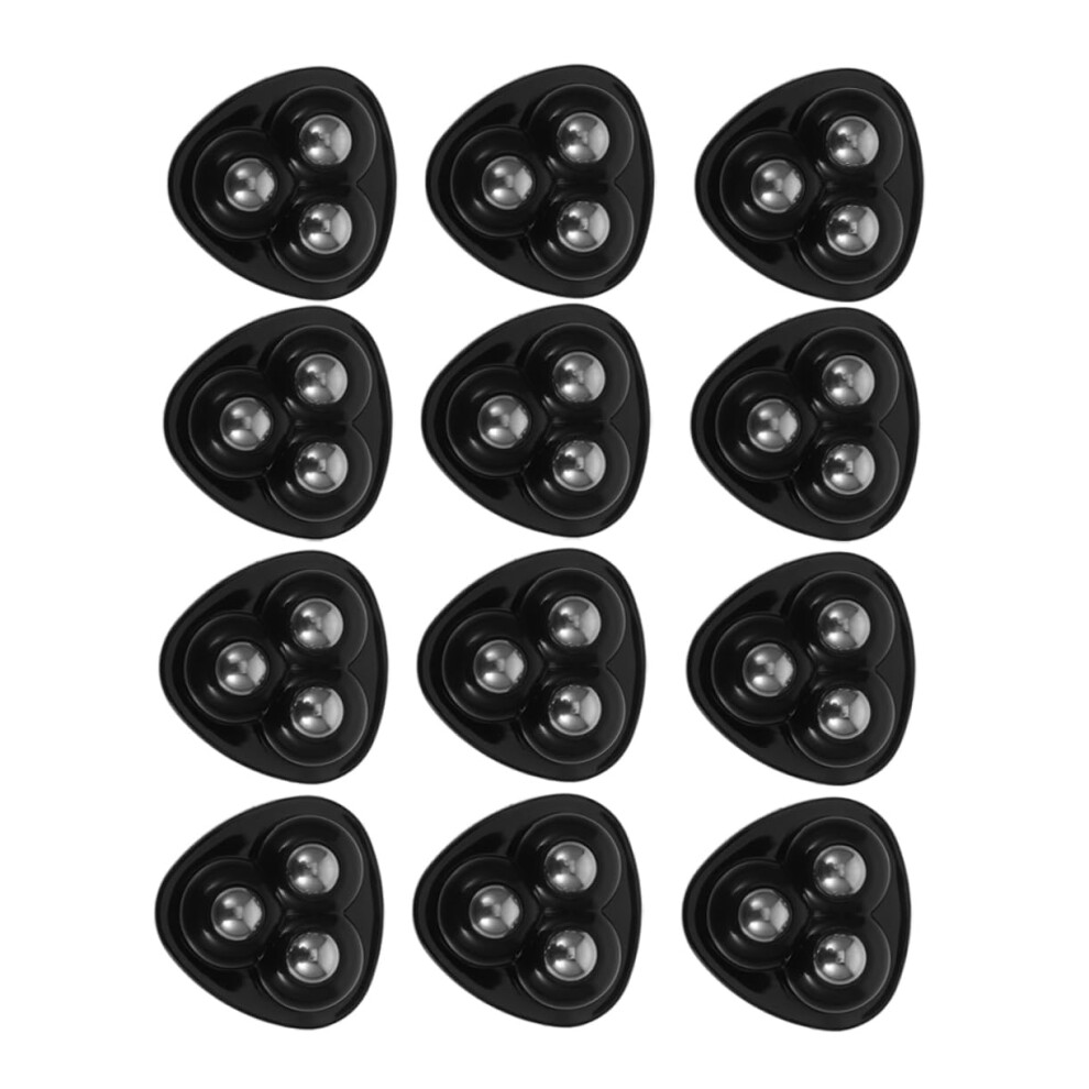 12Pcs Appliance Sliders Sticky Pulley Swivel Caster Wheels For Garbage Bin Tool Box Rolling Furniture Wheels 9323874041629