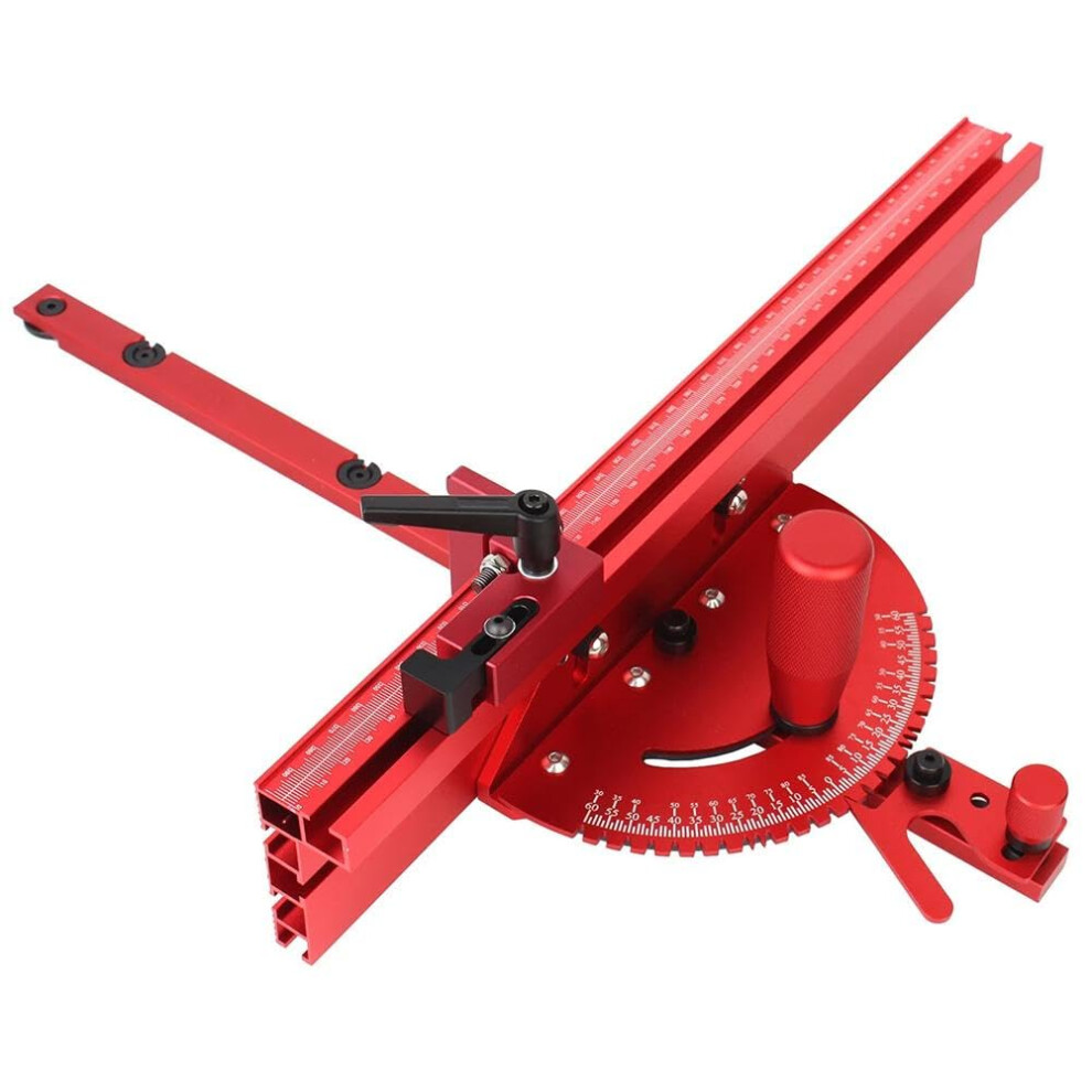 Table Saw Miter Gauge, Mitre Cutting Tool Table Saws Precision Woodworking Angle Cutting Saw Saw Gauge, Aluminium Guide Guid 9323874041827