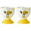 2 Piece Elegant Ceramic Eggs Cup Tray With Bees Embossing Pattern Spring Kitchen Breakfast Tableware Dining Table Decors Ceramic Tableware 2