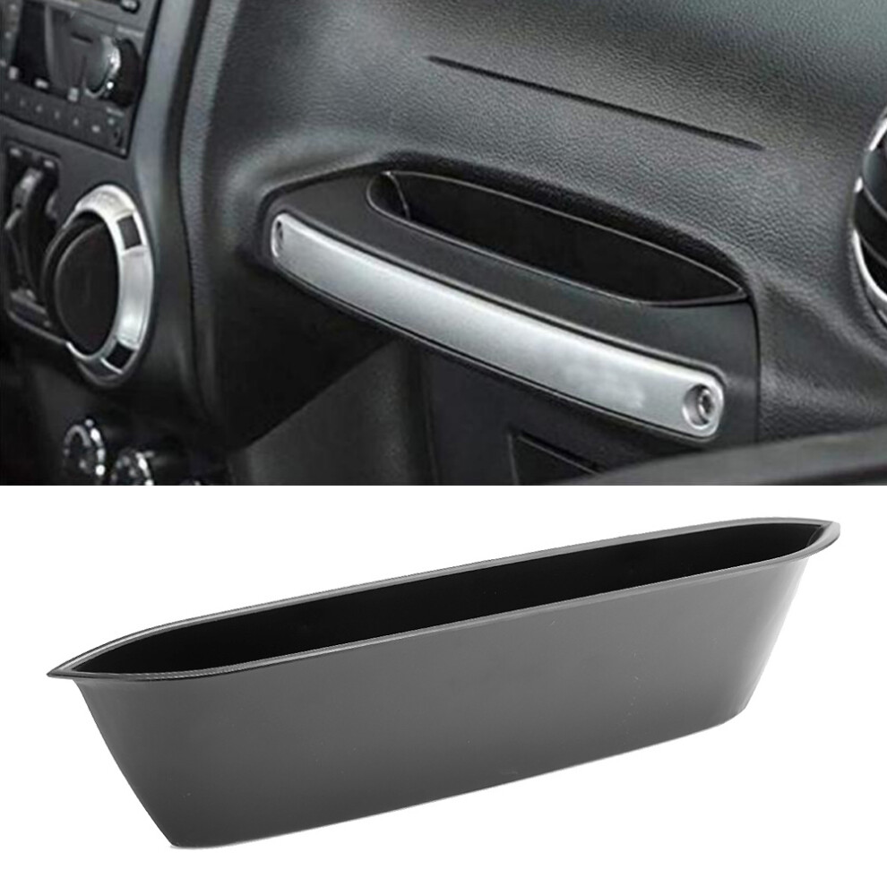 Passenger Side Storage Tray For Jeep Wrangler Jk 2007-2017 Black 4391362513533