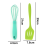 Multifunctional Egg Whisks, Durable Construction Ensures Longevity in Your Kitchen, Heat Resistant for Versatile Cooking, 2PCS 2