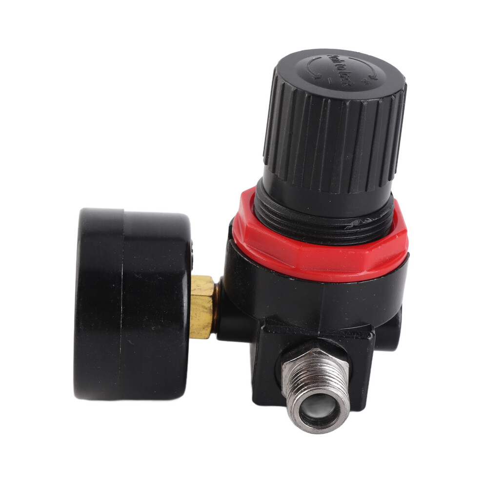 Adjustable 1/4Inch Hvlp Air Pressure Regulator & Filter Gauge 0-1Mpa 9391362514788