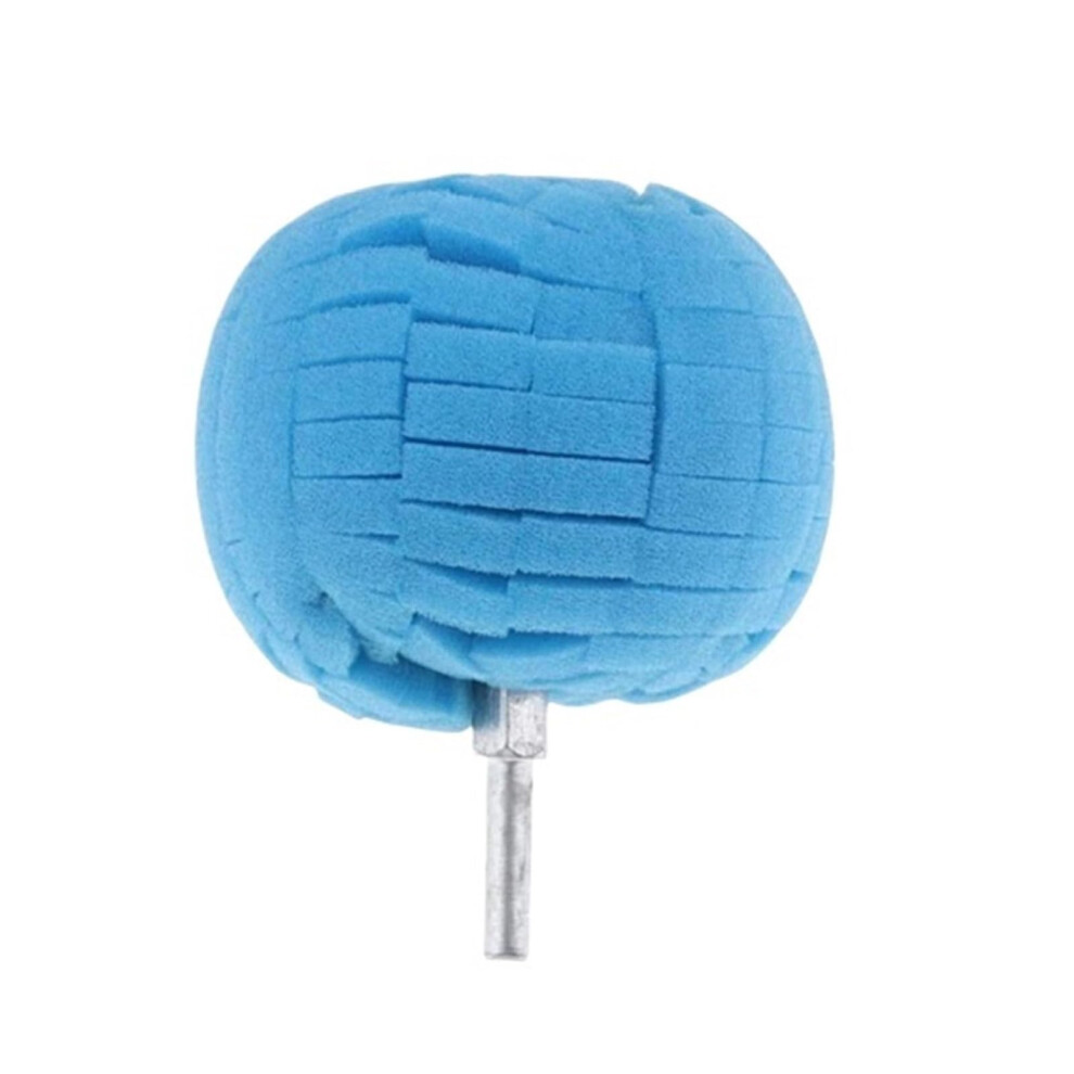 Wheel Polishing Sponge Car Pads Electric Drill Polisher Buffer Pad Cone Hub White 9323874042466