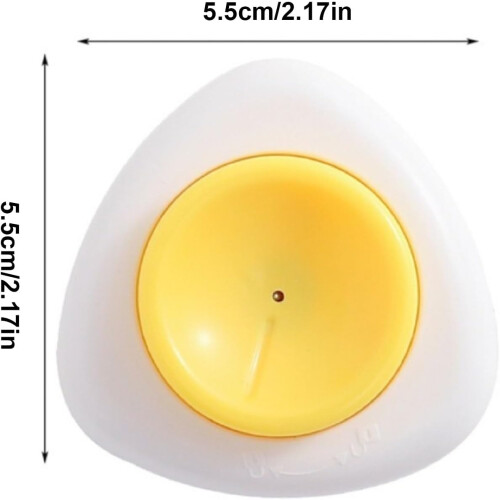 Egg Pick, Crack Protection Egg Shell Piercing Tool - Kitchen Egg Shell Piercing Tool with Magnetic Back for Food Preparation, Salad Making, Cooking 2