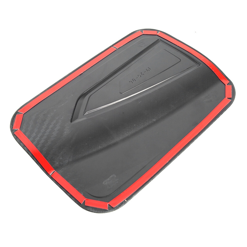Fuel Tank Cap Cover For Hyundai Grand Starex H1 2019 Carbon Fiber Style 7901362515153