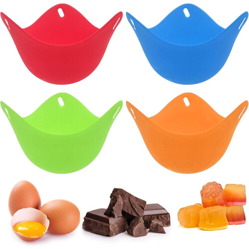 Συμπαγής κάψουλα σιλικόνης για ποσέ, ιδανική για ποσέ αυγά, μίνι ομελέτες ή
