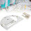 Double Row Metal Needle Plate with Teeth for Synchronized Sewing Machine 4