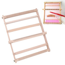 DIY Wooden Loom: Hand Weaving Machine & Tapestry Toy for Kids
