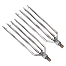 Stainless Steel Fish Spear Gaff Hook 16.5cm Outdoor Fishing Tackle