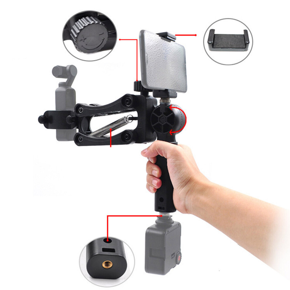 Abs Multi-Function Damping Handle Grip For Osmo Mobile 3 Stabilizer 8231362518311