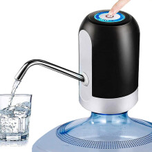 Bomba de agua potable automática con carga USB, dispensador de agua de material libre de BPA para botella de 5 galones con bomba de jarra de agua