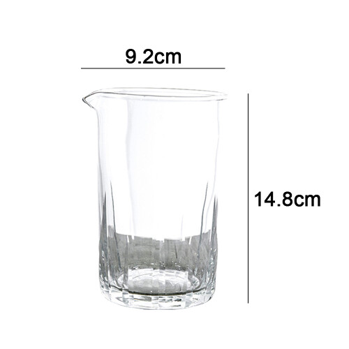 Ποτήρι ανάμειξης κοκτέιλ Barware Essentials, εντυπωσιακό κρυστάλλινο σκεύος μπαρ με 1