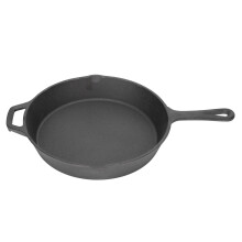 Cast Iron Skillet Large Non Stick Frying Pan Pre Seasoned With Natural Oil, Versatile Cast Iron Cookware For Sear Saute Bake Broil Fry Grill Use Oven