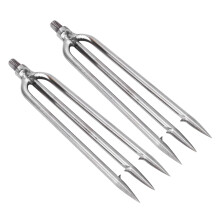 Edelstahl 3-Zinken-Fisch-Speer Gaffhaken 16,5 cm Outdoor Angelwerkzeug