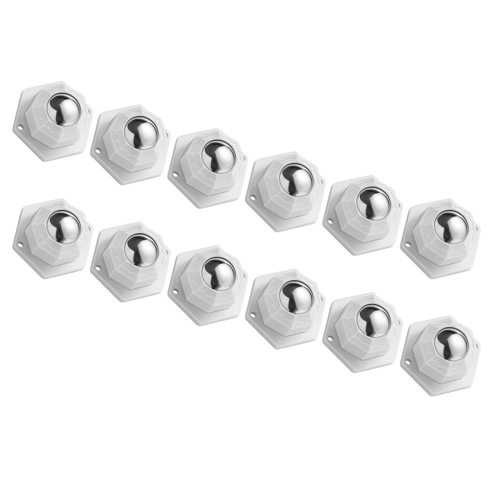 360 Degree Self Adhesive Moving Small Stickies Furniture Slide Strong & Long Servcie For Various Applications White 9323874043463