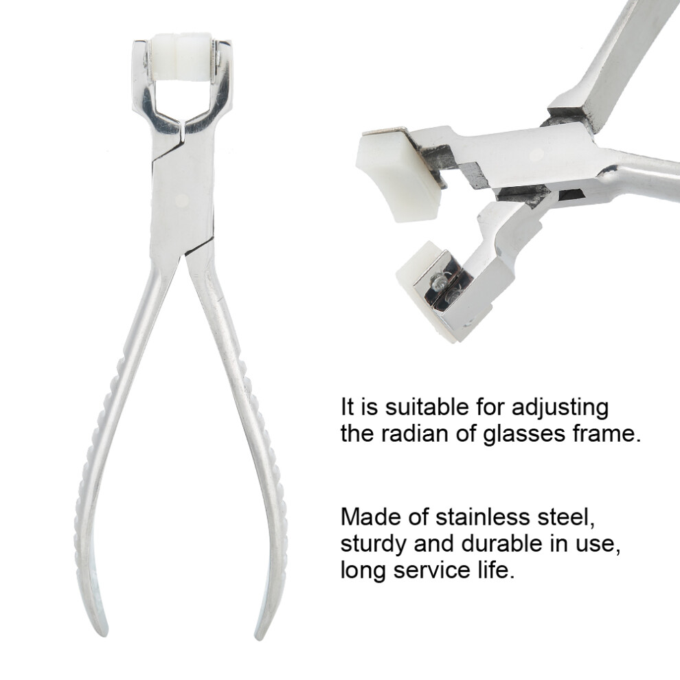 Stainless Steel Glasses Pliers for Eyeglass Frame Adjustment â 14.5x5.3cm