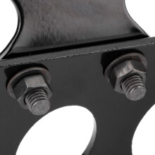 Motorcycle Rear Licence Plate Mount Side Tail Light Bracket Steel AU