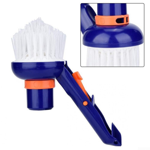 Pool Bottom and Wall Cleaning Brush, Compact Size, Efficient Dirt and Debris Removal