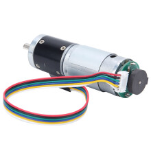 12V 330RPM Metal Gear DC Motor with Encoder Speed Reduction Motor for Robotics