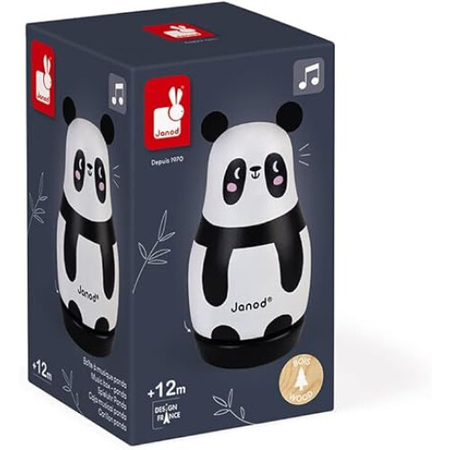 Janod Janod Panda Wooden Music Box 2