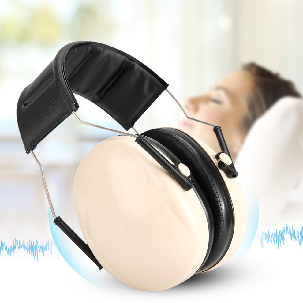 H6a White Noise Cancelling Ear Muffs, 21Db Nrr, Head-Mounted 7891362522162