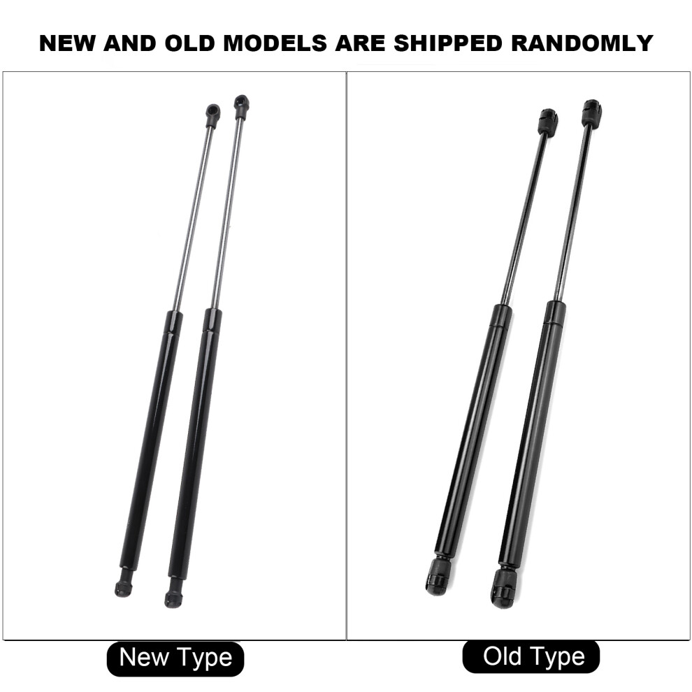 2Pcs 9114311 Gas Struts For Vauxhall Corsa C 2001-2006 Hatchback 475Mm Black 7651362521608