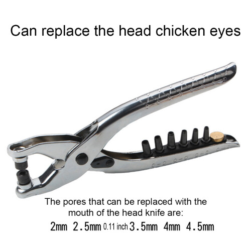 Silver Compact Eyelet Pliers Set For Versatile - Long-lasting And 2