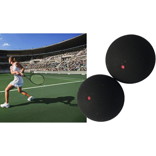 Single Squash Rackets 39mm Squash Sports Competition Squash for Beginner Training and Practice 2