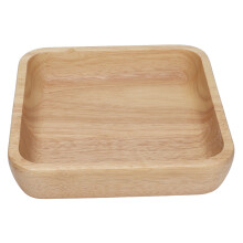 Elegante japanische quadratische Bestecktabletts, handgefertigte Servierplatten aus Holz für vielseitige Esserlebnisse