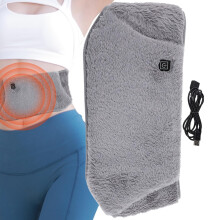 Abdominal Heating Pad - Electric Waist Belt Warmer 3-Levels | USB Powered Heating Waist Belt | for Menstrual Back Belly Abdominal Women Girl Mom